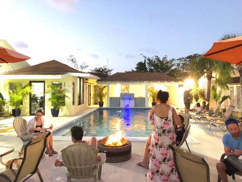 People, Swimming pool