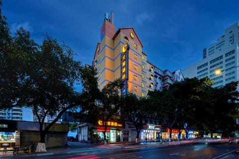 Property building, Night, City view