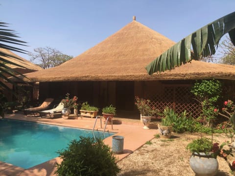 Patio, Garden view, Swimming pool