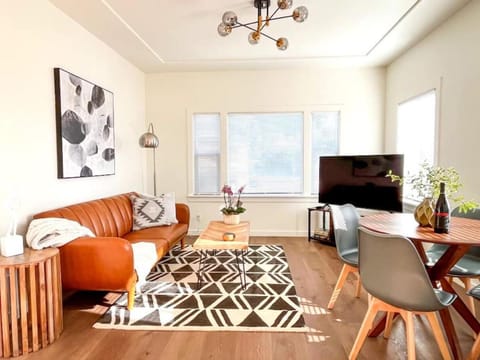 Cool and Classy Steps to Downtown Apartment in San Anselmo