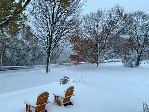 Natural landscape, Winter, Lake view