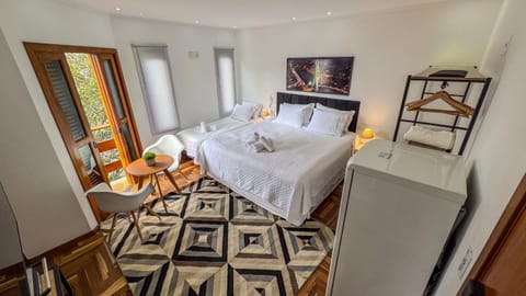 Bed, Photo of the whole room, Bedroom, towels, wardrobe