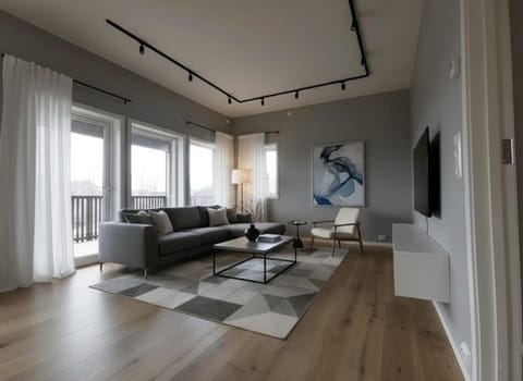 Elegant & Spacious Apartment with Terrace in Central Leknes Apartment in Lofoten