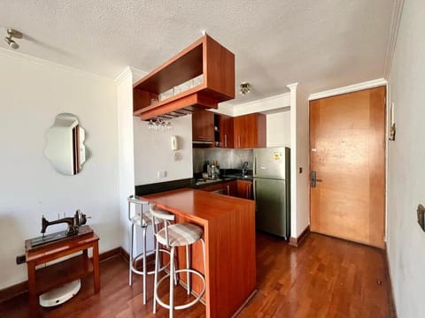 Lounge or bar, stove