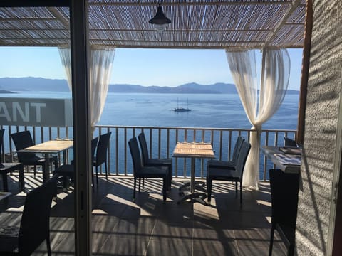 Balcony/Terrace, Food and drinks, Sea view