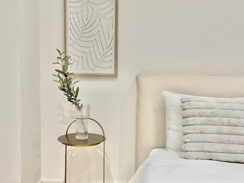 Bed, Decorative detail, Bedroom