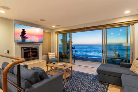 Oceanfront at Windansea Luxe 3-Story Home with Views, AC, Garage House in La Jolla