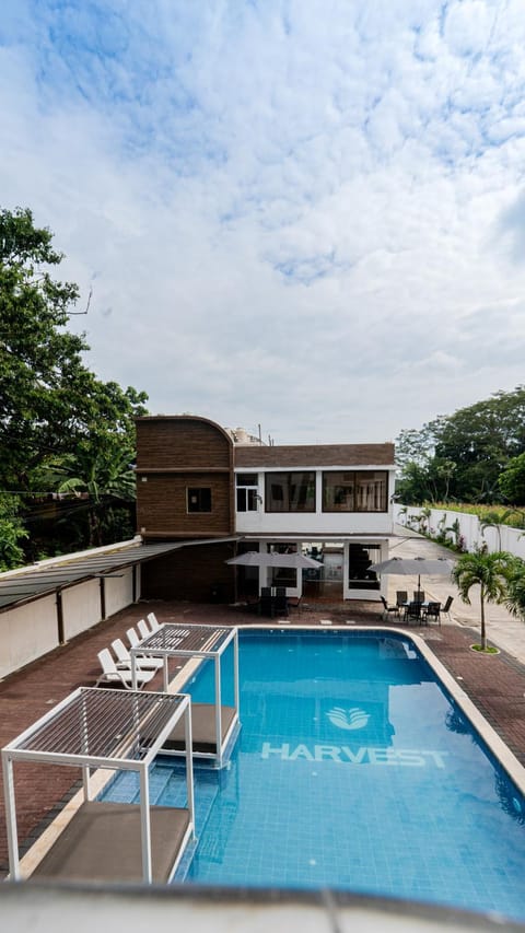 Property building, Restaurant/places to eat, Natural landscape, Swimming pool