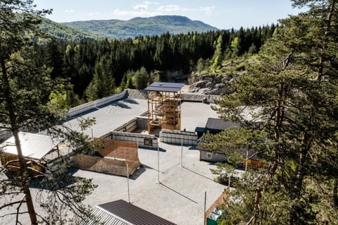 Property building, Day, Bird's eye view, Mountain view