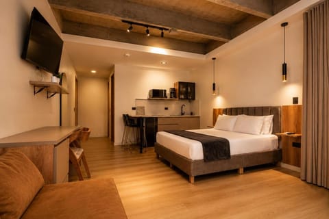 Photo of the whole room, Bedroom