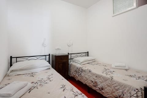 Property building, Living room, Bedroom