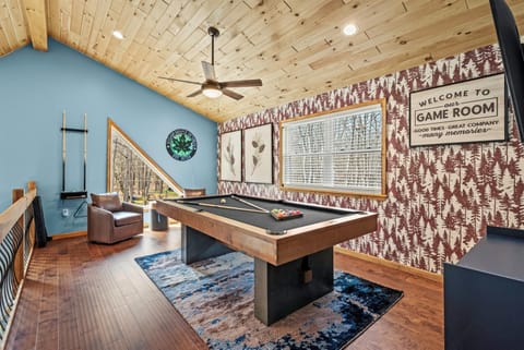 Luxury 3-Story Pocono Retreat w SaunaHot TubGames Chalet in Tunkhannock Township