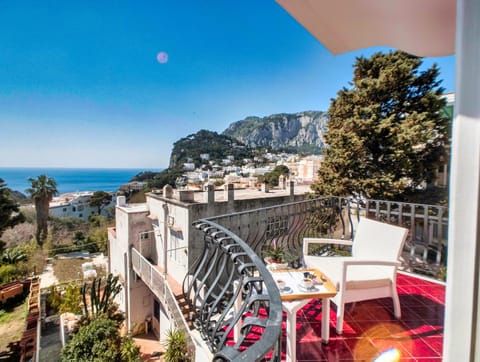 Property building, Nearby landmark, Natural landscape, View (from property/room), Balcony/Terrace, Sea view, Sea view