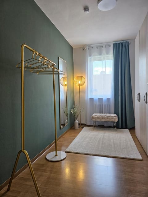 Photo of the whole room, wardrobe