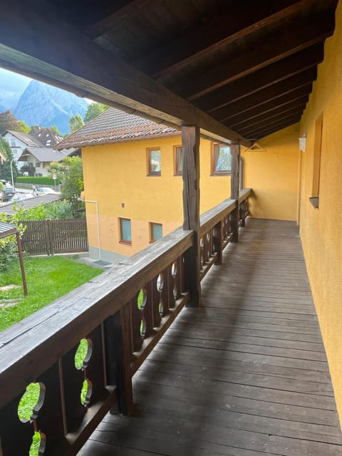 Property building, Patio, Day, Natural landscape, View (from property/room), Balcony/Terrace, Mountain view