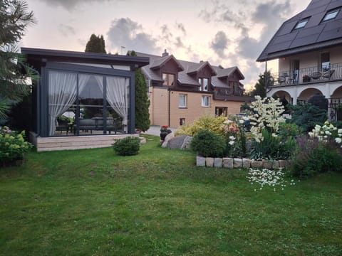Property building, Spring, Garden view