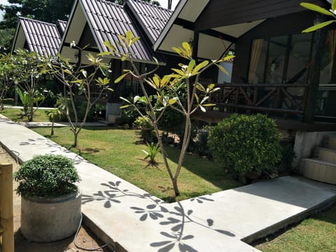 Property building, Garden, Garden view