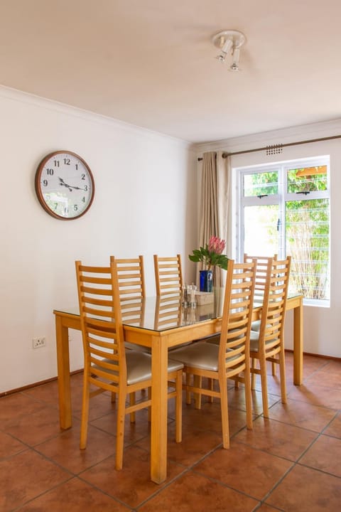 Dining area, air conditioner