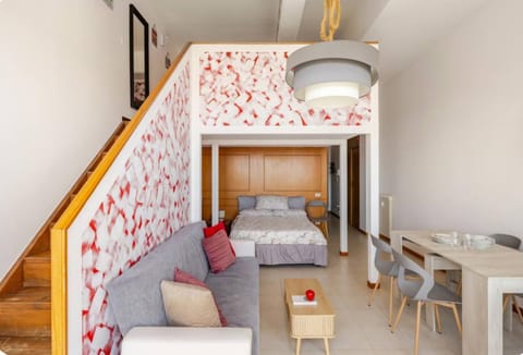 Living room, Bedroom