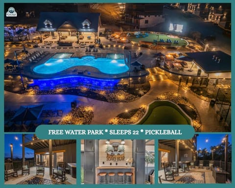 Night, Minigolf, Aqua park, Pool view, Swimming pool, Entertainment