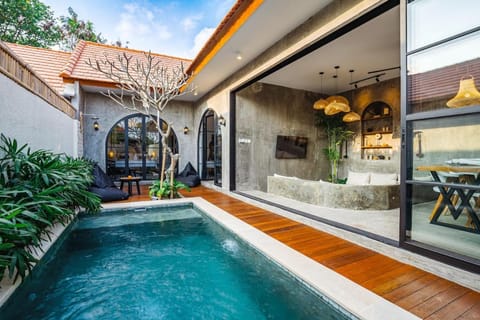 Property building, Patio, View (from property/room), Swimming pool