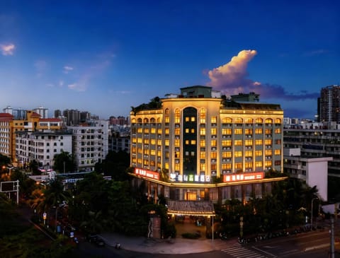 Property building, Night, City view