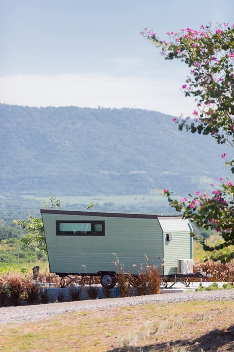 Property building, Spring, Day, Natural landscape, Mountain view