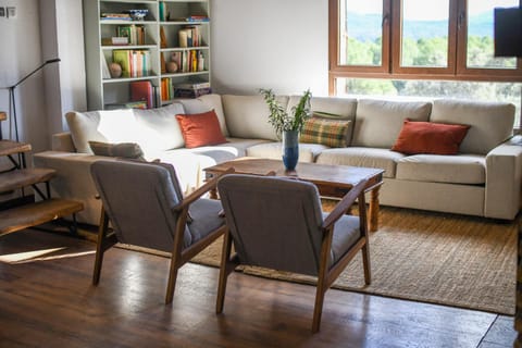 Library, TV and multimedia, Living room, Seating area