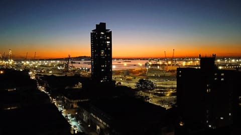 City view, Sunset