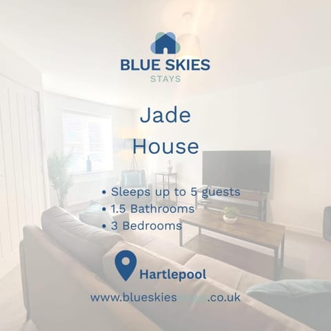 Jade House By Blue Skies Stays House in Hartlepool