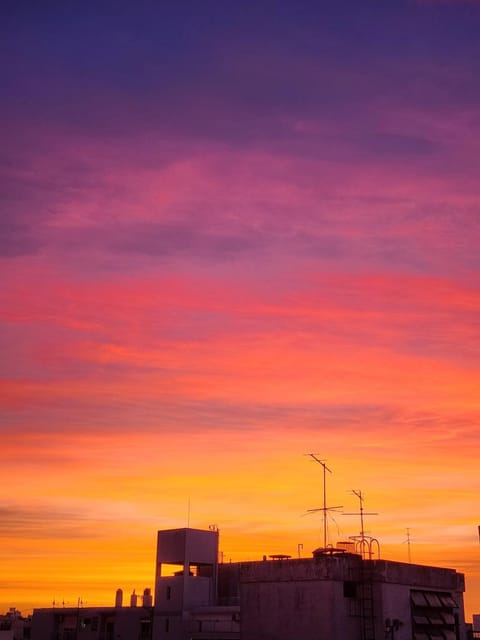View (from property/room), City view, Sunset