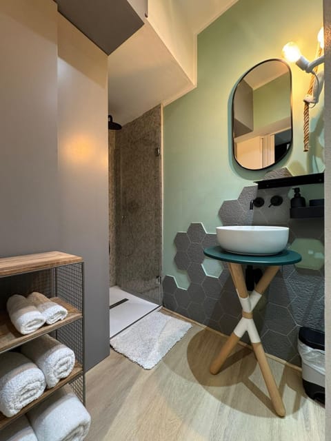 Bathroom, furniture, towels