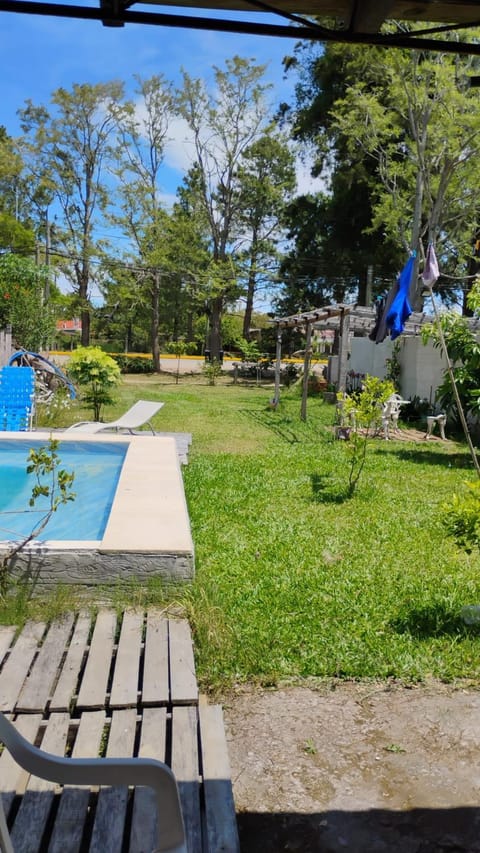 Natural landscape, Garden, Swimming pool