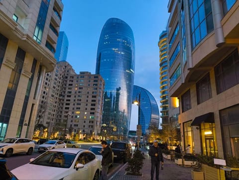Day, Night, City view, Street view, Location, Parking