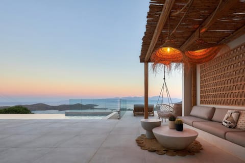Patio, Balcony/Terrace, Lake view, Pool view, Swimming pool