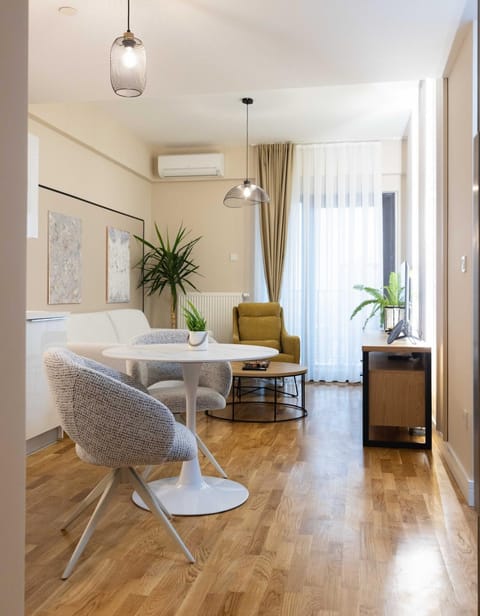 Living room, air conditioner