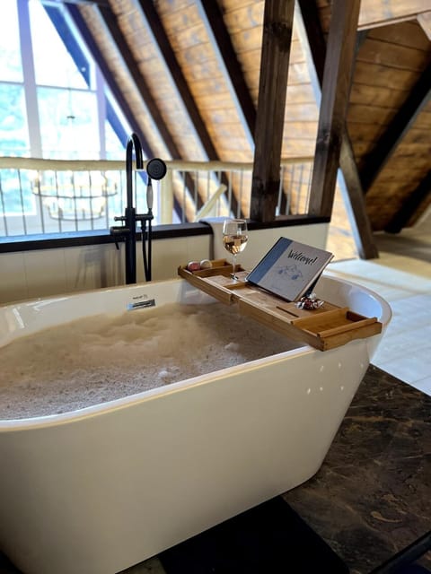 Mountain Edge A-frame House in Pittsfield