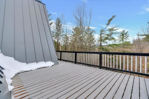 Mountain Edge A-frame House in Pittsfield
