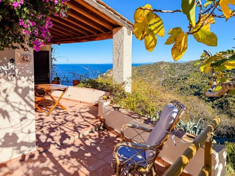 View (from property/room), Living room, Sea view