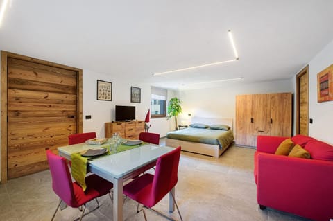 Property building, Living room, Bedroom