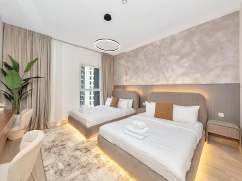 Elite Nest - Upscale 4BR with PS5 Lounge - Formula 1 and Ferrari World Apartment in Abu Dhabi