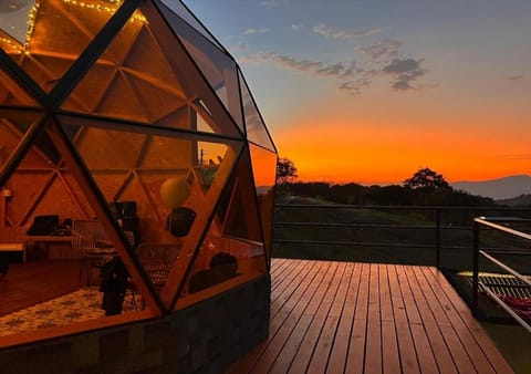 Off site, Day, Natural landscape, Balcony/Terrace, Mountain view, Sunset