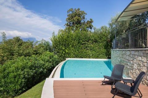 Property building, Living room, Swimming pool