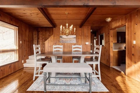 Forest Chalet Retreat Minutes from Downtown 4 bed House in Johnson City