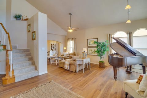 Patio with Tranquil Views! Home 14 Mi to Albuquerque House in Rio Rancho