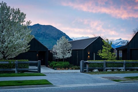 Property building, Spring, Natural landscape, Mountain view