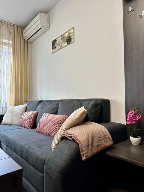 Living room, Seating area, air conditioner