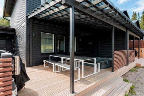 Property building, Patio