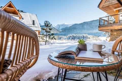 Natural landscape, Winter, Mountain view