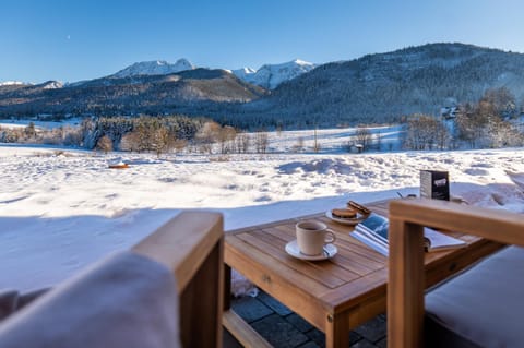 Natural landscape, Winter, Mountain view
